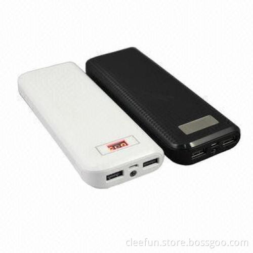 Portable Mobile Phone Charger with duoble USB ports for iPad and for iPhone
